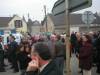 Crowd waiting outside the nightclub