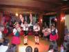 Tyrolean dancers at the restaurant