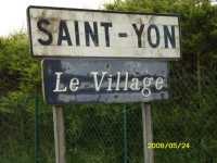 St Yon road sign