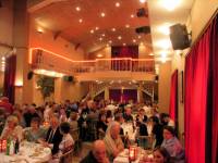 View of seating area in nightclub