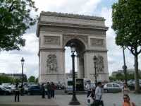 View of Arc de Triomphe