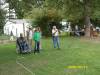 Graham bowling in the Boules competition