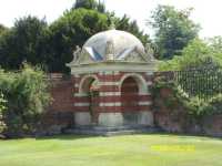 Folly in the corner of the grounds