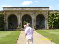 Dave approaching the gazebo