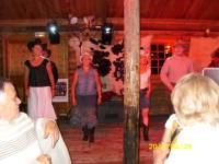 Line dancing demonstration